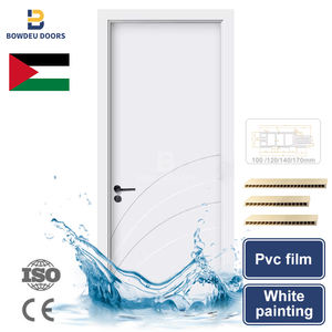 BOWDEU prix usine WPC porte 100% étanche bois PVC Composite 600/700/800/900/1000mm pour la <span class=keywords><strong>Palestine</strong></span> - Product Image 3