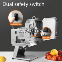 Nieuw Ontwerp Elektrische Fruitgroentesnijmachine Met Een Gekalibreerde Dikteregelaar Citroen Banaan Aardappelsnijder Snijmachine