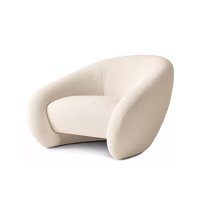 Offre Spéciale : Ensemble de Canapés d'Intérieur avec Siège Cascade, Confort Doux, Cadre en Bois, Chaise Individuelle avec Coussin en Éponge – Idéal pour Hall d'Hôtel et Mobilier Domestique