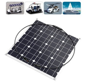 Panel Solar Monocristalino Plegable de Alta Eficiencia, 12v 50w, Semiflexible y Pequeño - Product Image 3