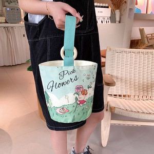 Bolso Tote de Mujer al por Mayor, Nuevo Modelo, Estilo Urbano, Diseño Floral, Cierre Magnético, para el Trabajo - Product Image 1