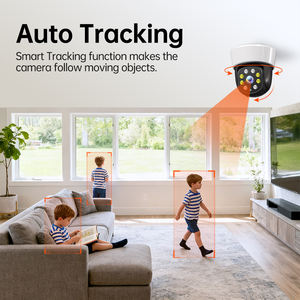 Câmera <span class=keywords><strong>IP</strong></span> de Vigilância Interna Nighthawk Vision 3MP HD com Lente Única, Visão Noturna em Cores, WIFI, O-kam Pro com Cartão de Memória e Dados na Nuvem - Product Image 3