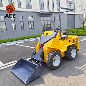 Miễn phí vận chuyển 1 tấn mini <span class=keywords><strong>loader</strong></span> Ghế loại mini Skid chỉ đạo Bộ nạp <span class=keywords><strong>4</strong></span> ổ bánh xe Skid chỉ đạo Bộ nạp với <span class=keywords><strong>4</strong></span> trong 1 xô - Product Image 6