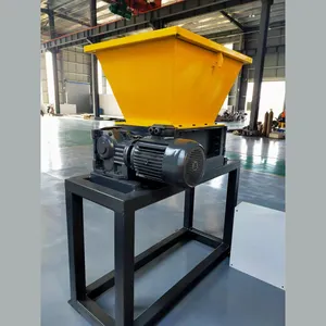 High Quality Machine Eu Certification Double Shaft Shredder Machine Glass Fibre Plastic Crusher Bottle Shredder Machine For Steel Scrap Recycling