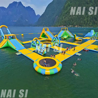 Chine Grand jeu gonflable de parc d'amusement d'eau d'Aqua de sport d'adultes Parc aquatique flottant gonflable pour le lac