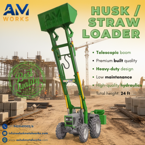 รถแทรกเตอร์ตักดินด้านหน้าพร้อมชิ้นส่วนแกนเกียร์ ประสิทธิภาพสูง - Product Image 4