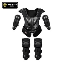 Vêtements de protection pour moto SULAITE, équipement de protection pour enfants pour le cyclisme, le roller et le patinage sur glace, protection anti-chute pour les genoux et les coudes