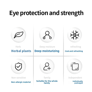 Hydrogel <span class=keywords><strong>Eye</strong></span> Mask com Luteína para Relaxamento <span class=keywords><strong>Eye</strong></span> & Cooling Hypoallergenic Health Care para Casa/Escritório/Uso de Viagem - Product Image 3