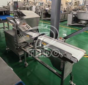 उच्च गति मांस काटने वाली पोर्टिंग मशीन कन्वेयर मांस स्लिसर स्टेनलेस स्टील ब्लेड प्रकार गोमांस हैम प्रसंस्करण - Product Image 6