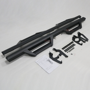Marchepied latéral de protection sportive en acier carbone thermolaqué noir <span class=keywords><strong>Cavin</strong></span> pour Hilux Revo - Product Image 2