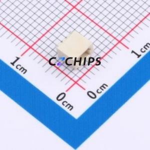 ZX-SH1.0-2PWT Wire-to-Board Pin Header SMD,P=1mm,Horizontal Mount Connector 1x2P 1mm Horizontal Mount SH - Product Image 1