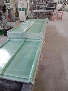 1.2mm-3mm <b>Thick</b> Fiberglass Corrugated <b>Plastic</b> <b>Sheet</b> for Roofing / UV Resistant FRP <b>Sheets</b> Manufacturer - Product Image 5