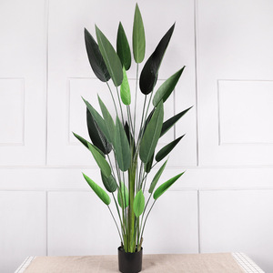 Planta Artificial Ave de Paraíso Grande para Interiores, Follaje de Alta Simulación, Decoración del Hogar, Accesorios para Bodas - Product Image 2