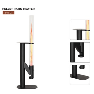 High Quality Modern Style Standing Outdoor <strong>Heater</strong> Pellet Patio <strong>Heater</strong> <strong>Rocket</strong> Stove With a <strong>small</strong> Desktop - Product Image 4