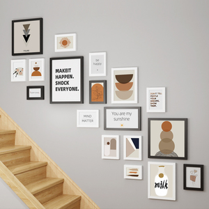 Vente en gros Cadre <span class=keywords><strong>photo</strong></span> en bois massif <span class=keywords><strong>Galerie</strong></span> murale de photos personnalisée pour décoration murale de style moderne pour la maison et le bureau - Product Image 3