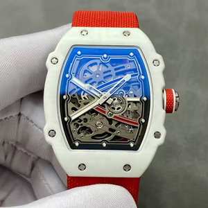 นาฬิกาข้อมือผู้ชายแบบกลไก ดีไซน์ทรง Tonneau คุณภาพสูงสุด หรูหรา บางเฉียบพิเศษ - Product Image 2