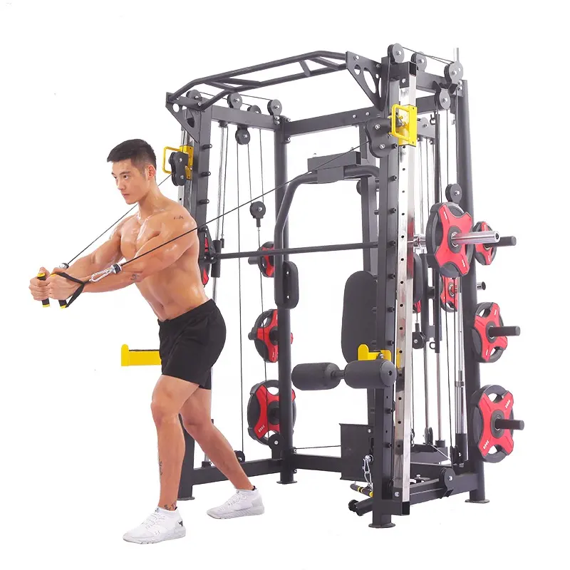 Fabrikant Groothandel Commerciële Krachttraining Squat Rack Power Rack Gym Smith Machine Gym Apparatuur