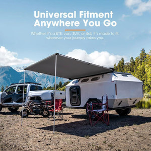หลังคาผ้าใบแบบดึงออกได้สำหรับรถยนต์ Ambull Factory ขนาด 30 ตารางฟุต ป้องกันแสงแดด UPF50+ กันน้ำ กันฝน - Product Image 6