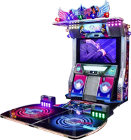 Machine de danse interactive pour 2 joueurs – Équipement de divertissement tout-en-un pour le jeu commercial