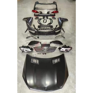 Accessoires de voiture Feux de calandre de pare-chocs avant arrière modifiés pour benz <span class=keywords><strong>ML</strong></span> W166 13-15 Mise à niveau vers le modèle GLE166 <span class=keywords><strong>AMG</strong></span> 16-19 - Product Image 1