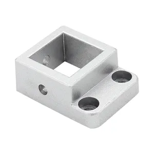 4040/4080 Series One-way Flange Fixed Base Aluminum Profile Fixed Base Connection Block Support Foot Flange Base