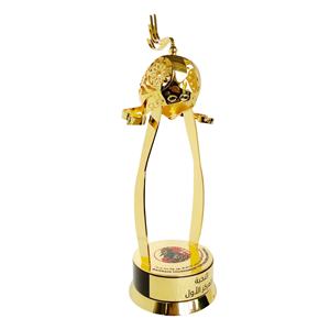 Antiguo moderno personalizado oro Metal águila halcón ojo máscara deportes Competición Premio trofeo Campeonato copas exclusivo para - Product Image 2