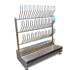 Séchoir et réchauffeur électriques industriels de chaussures et de bottes de 10 paires avec désinfection à l'ozone - Product Image 4