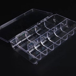 Boîte de rangement en plastique Transparent, 500 pièces, Nail Art, boîte de pointes vides pour Salon de manucure - Product Image 3