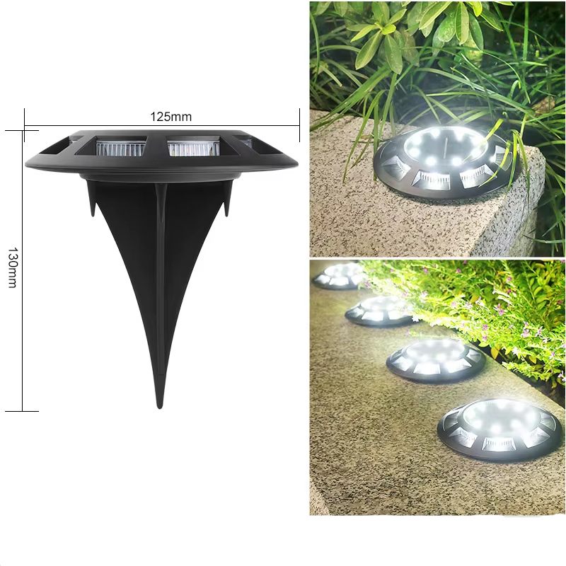 Lumière blanche souterraine solaire