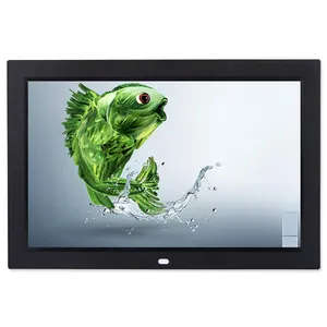 10 inch Video Picture Auto Loop Advertising Display Player 10 inch LED Display Digital Signage USB Media Advertising Player