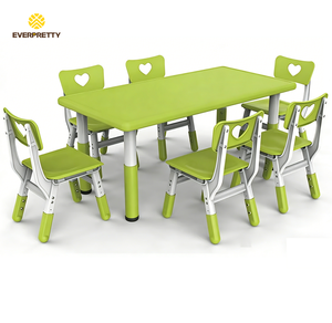 Ensemble <span class=keywords><strong>de</strong></span> meubles pour école maternelle et préscolaire, ensemble <span class=keywords><strong>de</strong></span> table et <span class=keywords><strong>de</strong></span> chaise pour enfants, table et chaise ergonomiques réglables pour enfants - Product Image 2