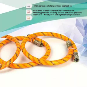 Tuyau de pulvérisation <span class=keywords><strong>haute</strong></span> pression Daringfish pour produits pharmaceutiques, pompe à piston, tuyau de sortie souple, tuyau tissé fin, usage agricole - Product Image 2
