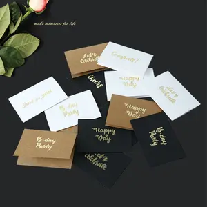 Custom Printing Wholesale Personalize Greeting Cards With Envelopes Manufacturing