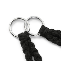 Siège suspendu en macramé, en maille, fait main, en corde de coton, pour intérieur, extérieur, maison, patio, jardin, cour arrière, chaise hamac suspendue