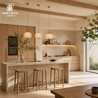 Gabinetes de Cocina Personalizados con Panel de Melamina, Instalación de Gabinetes de Pared, Servicio Completo Integral de Montaje de Cocina