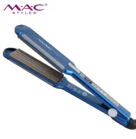 Questo anno nuovo prodotto è il clip di mais raddrizzatore dei capelli Molto resistente blu di larghezza raddrizzatore dei capelli di bordo