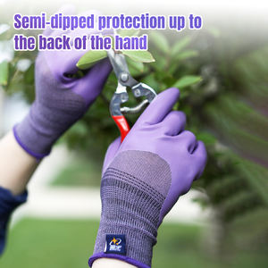 Guanti da Lavoro XINGYU Rivestiti in Lattice con Goffratura, Opzione Resistente all'Acqua, Guanti da Lavoro Automobilistici Rivestiti in Lattice con Goffratura - Product Image 2