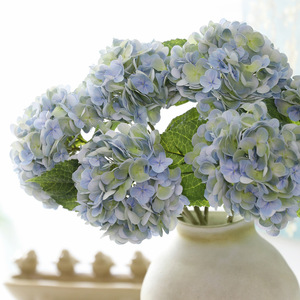 BF-HG06 Fiori Artificiali di Alta Qualità in Lattice, Ortensie Realistiche per Decorazioni di Feste, Hotel e Matrimoni, Blu, Bianco, Rosa - Product Image 6