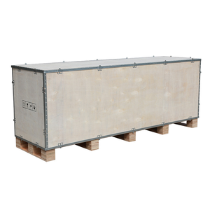 Casse in <span class=keywords><strong>Legno</strong></span> <span class=keywords><strong>Personalizzate</strong></span> OEM con Cinghie in Acciaio, Economiche Casse per Spedizioni in <span class=keywords><strong>Legno</strong></span> dalla Cina - Product Image 2