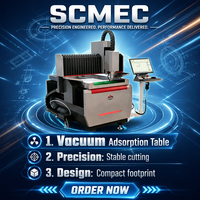 Machine de fraisage CNC pour aluminium et laiton 600x900mm avec système de refroidissement par adsorption sous vide et contrôleur NC Studio