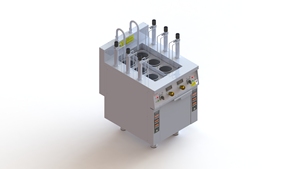 Các nhà máy sản xuất thương mại điện Luộc mì 6 đầu tự động nâng mì nấu ăn máy - Product Image 5