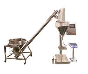 Máquina de envasado de Llenado de líquidos y gránulos en polvo, máquina de pesaje semiautomática Vertical, - Product Image 1