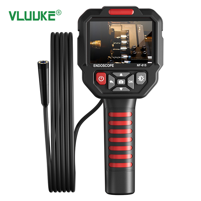 VLUUK NF-615 HD Digital Endoscope IP67 Waterproof 1080P High Accuracy Testing Machine Inspection Camera 1 Year Warranty for