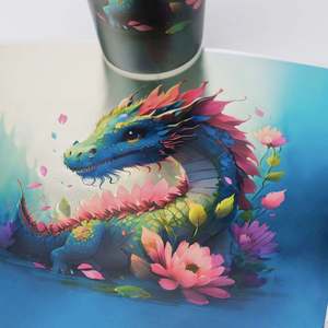 O costume 3D Leticular BOPP <span class=keywords><strong>IML</strong></span> etiqueta os bens do empacotamento do alimento do em-molde inviolável e o filme BOPP da prova da água/óleo - Product Image 1