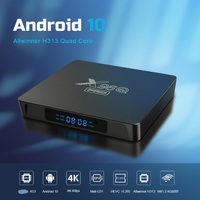 Expédition Depuis la France Android 10.0 H313 X96Q Pro Smart TV Box Multi-Langues 1 Go 2 Go RAM 8 Go 16 Go ROM 2.4 GHz WiFi 4K TV Box Android