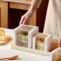 Vente en gros OEM Carton écologique personnalisé à emporter Sushi Boulangerie Donut Pâtisserie Gâteau Biscuit Pain Boîtes d'emballage