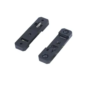 Suporte fixo de plástico padrão interno, clipe din de 20 mm48mm 35mm para montagem de 35 din rail