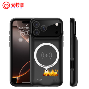Ốp lưng sạc dự phòng di động siêu mỏng, hàng đầu, mớ<span class=keywords><strong>i</strong></span>, dành cho iPhone 17 Pro Max và tất cả các dòng đ<span class=keywords><strong>i</strong></span>ện thoạ<span class=keywords><strong>i</strong></span> - Product Image 1