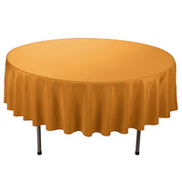 Nappe de table ronde en polyester blanc, noir, personnalisé, pour banquet et mariage, fabricant, 120 pièces