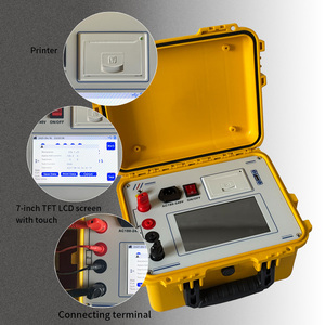 Testeur de résistance de boucle de contact haute précision 10A 30A 50A 80A 100A avec grand écran LCD couleur TFT - Product Image 3